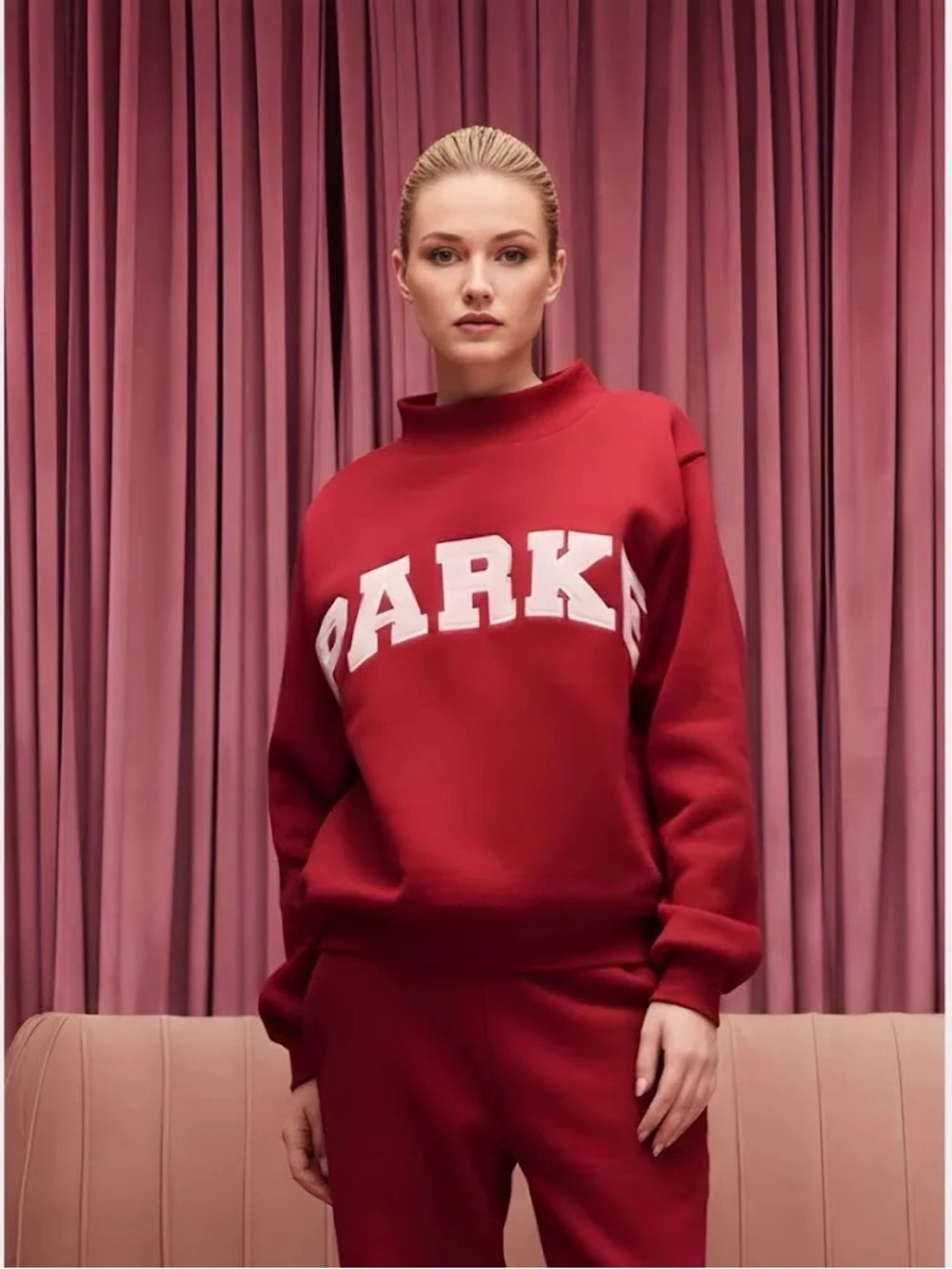 PARKE valentines mockneck limited edition NWT